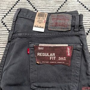 Levi’s 505 regular fit.